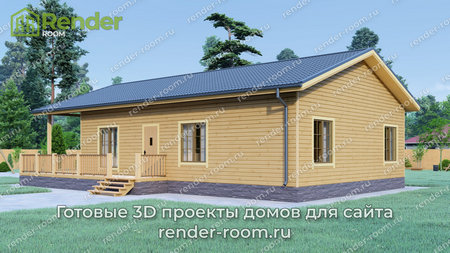 Проект П-1358 Площадь: 95, Размер: 9х12