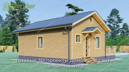 Проект  Площадь: 47, Размер: 6х9