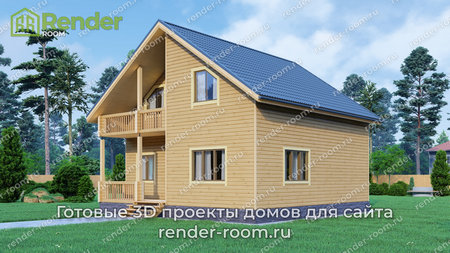 Проект  Площадь: 135,74, Размер: 9х9