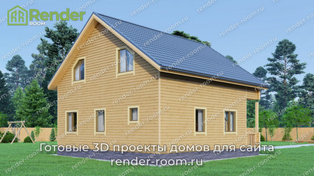 Проект  Площадь: 135,74, Размер: 9х9