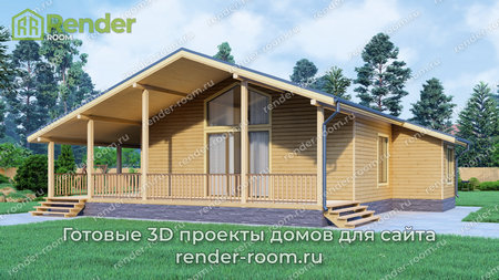 Проект  Площадь: 82, Размер: 8х13