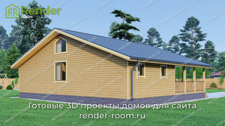 Проект  Площадь: 82, Размер: 8х13