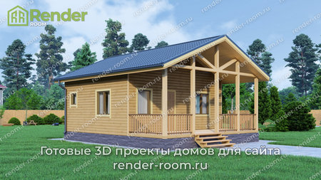 Проект  Площадь: 38, Размер: 6х7