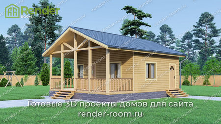 Проект  Площадь: 38, Размер: 6х7