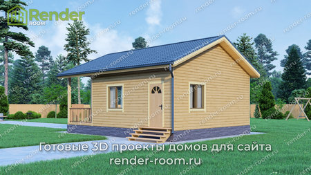 Проект  Площадь: 38, Размер: 6х7