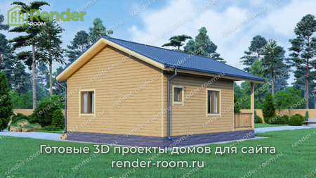 Проект  Площадь: 38, Размер: 6х7