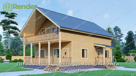 Проект  Площадь: 138, Размер: 8х12