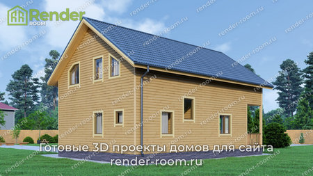 Проект  Площадь: 138, Размер: 8х12