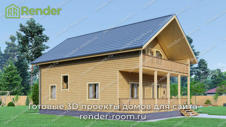 Проект  Площадь: 138, Размер: 8х12