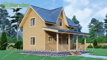 Проект  Площадь: 69, Размер: 6х7