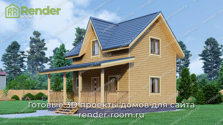 Проект  Площадь: 69, Размер: 6х7