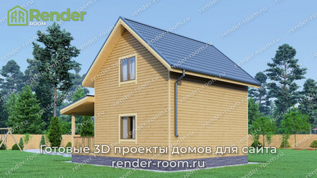 Проект  Площадь: 69, Размер: 6х7