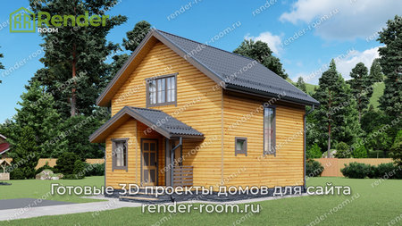 Проект  Площадь: 86,62, Размер: 8х9