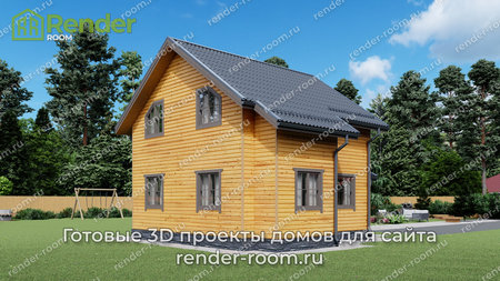 Проект  Площадь: 86,62, Размер: 8х9