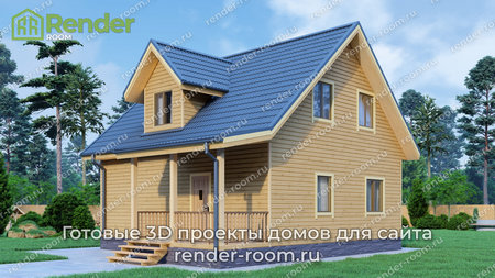 Проект  Площадь: 112, Размер: 8х9