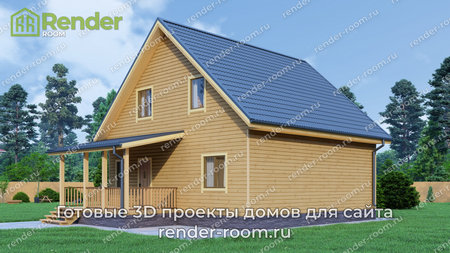 Проект П-1371 Площадь: 133, Размер: 9х9