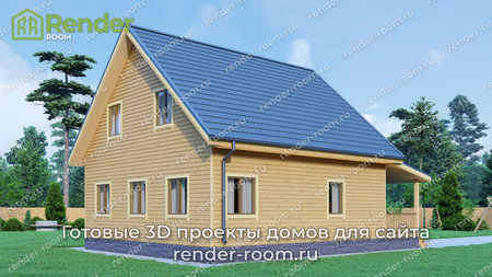 Проект П-1371 Площадь: 133, Размер: 9х9