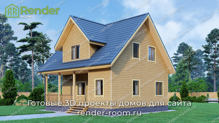 Проект П-1372 Площадь: 96, Размер: 8х9