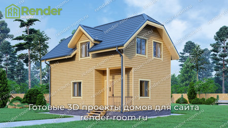 Проект  Площадь: 88, Размер: 6х9