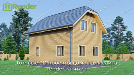 Проект  Площадь: 88, Размер: 6х9