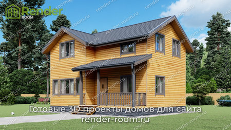 Проект  Площадь: 104, Размер: 7х10