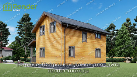 Проект  Площадь: 104, Размер: 7х10