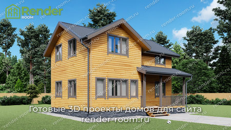 Проект  Площадь: 104, Размер: 7х10