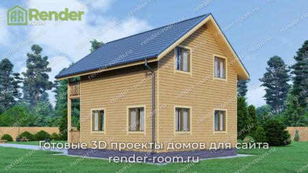 Проект  Площадь: 87, Размер: 7х8