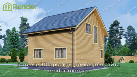 Проект  Площадь: 107, Размер: 8х8