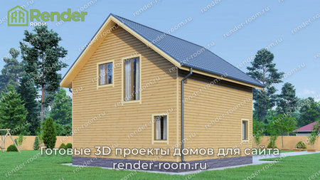 Проект  Площадь: 107, Размер: 8х8