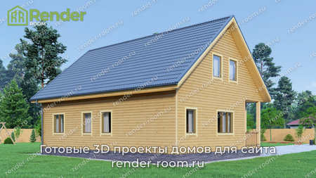 Проект  Площадь: 158, Размер: 9х12