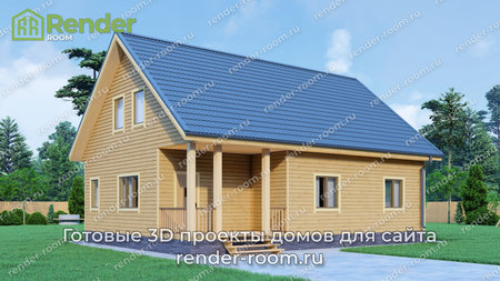 Проект  Площадь: 158, Размер: 9х12