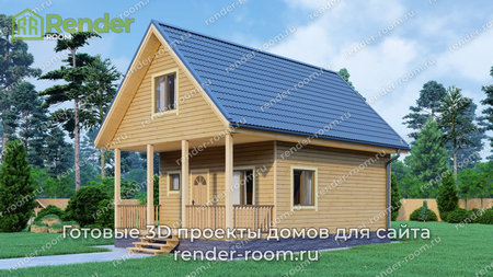 Проект  Площадь: 66, Размер: 6х9