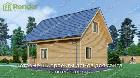 Проект  Площадь: 66, Размер: 6х9