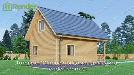 Проект  Площадь: 66, Размер: 6х9