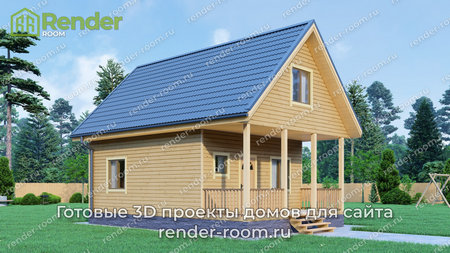 Проект  Площадь: 66, Размер: 6х9