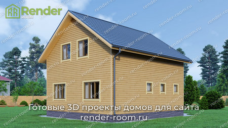 Проект  Площадь: 125, Размер: 8х9