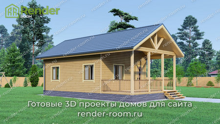 Проект  Площадь: 42, Размер: 6х8