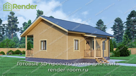 Проект  Площадь: 57, Размер: 8х10