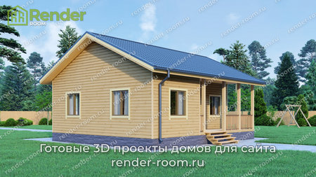 Проект  Площадь: 57, Размер: 8х10