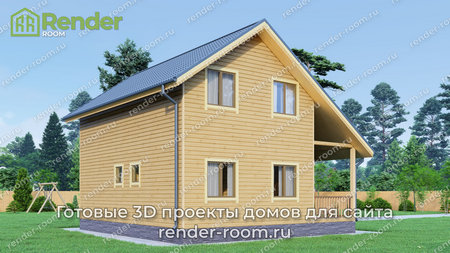 Проект  Площадь: 91, Размер: 6х9