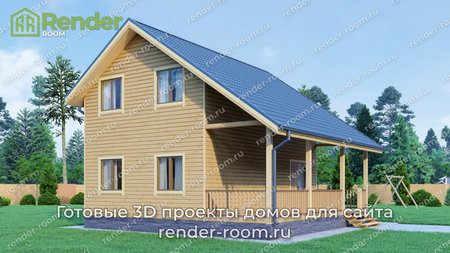 Проект  Площадь: 91, Размер: 6х9