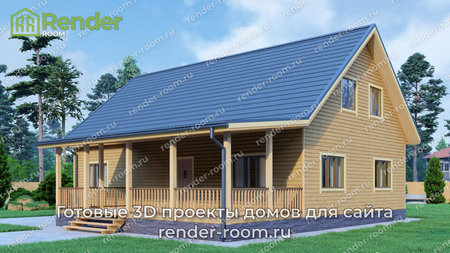 Проект  Площадь: 198, Размер: 9х14