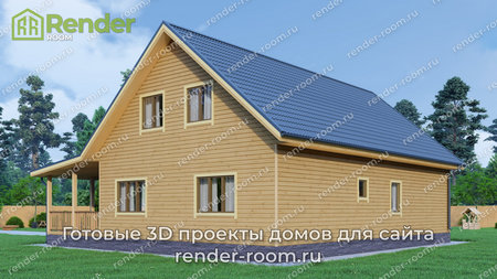 Проект  Площадь: 198, Размер: 9х14