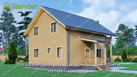 Проект  Площадь: 113, Размер: 8х10