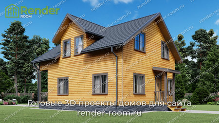 Проект П-14 Площадь: 128, Размер: 8х10