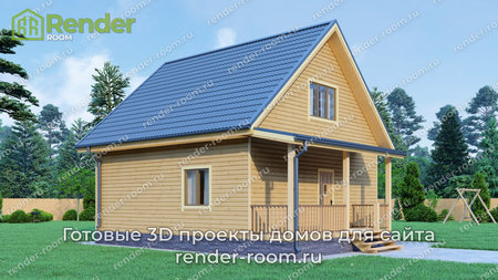 Проект  Площадь: 104, Размер: 8х8