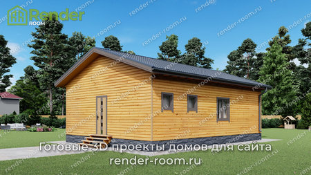 Проект  Площадь: 75, Размер: 8х11