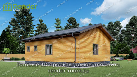 Проект  Площадь: 75, Размер: 8х11