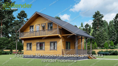 Проект  Площадь: 126, Размер: 8х9